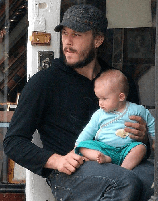 Matilda Ledger With Her Father